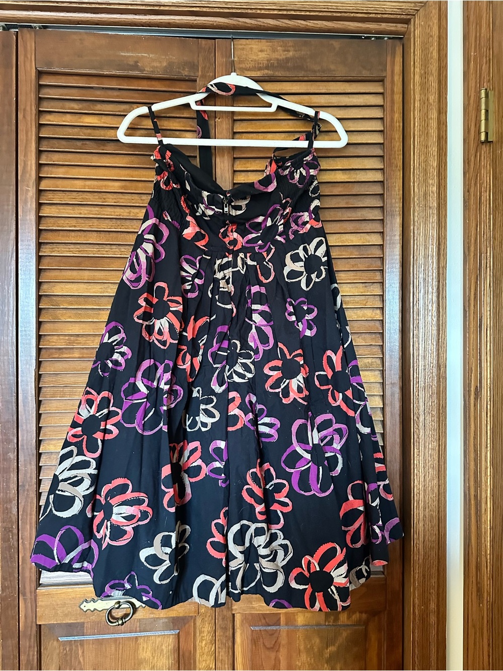 Girls from Savoy for Anthropologie Martagon Sketch Retro Halter Dress size 10 - Picture 7 of 10
